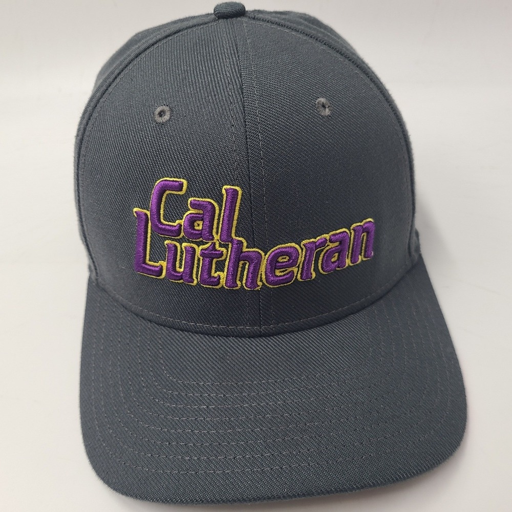Cal‎ Lutheran Kingsmen Hat Nike Fitted One Size Gray NCAA University Dri-Fit Men